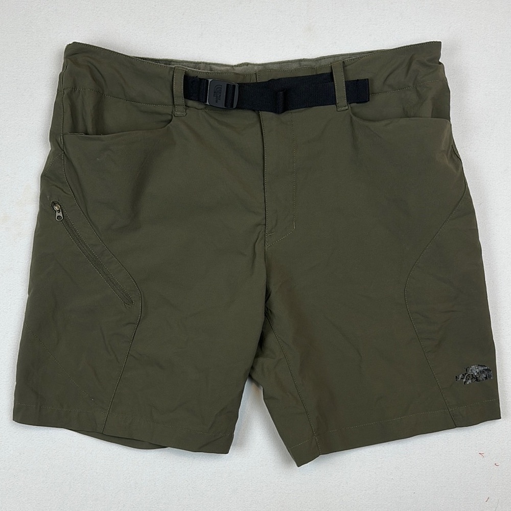 The North Face Straight Paramount 3.0 Short Burnt Olive Green Outdoors Hiking